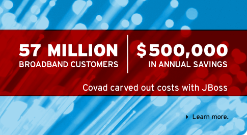 57 million broadband customers carved out costs with JBoss.